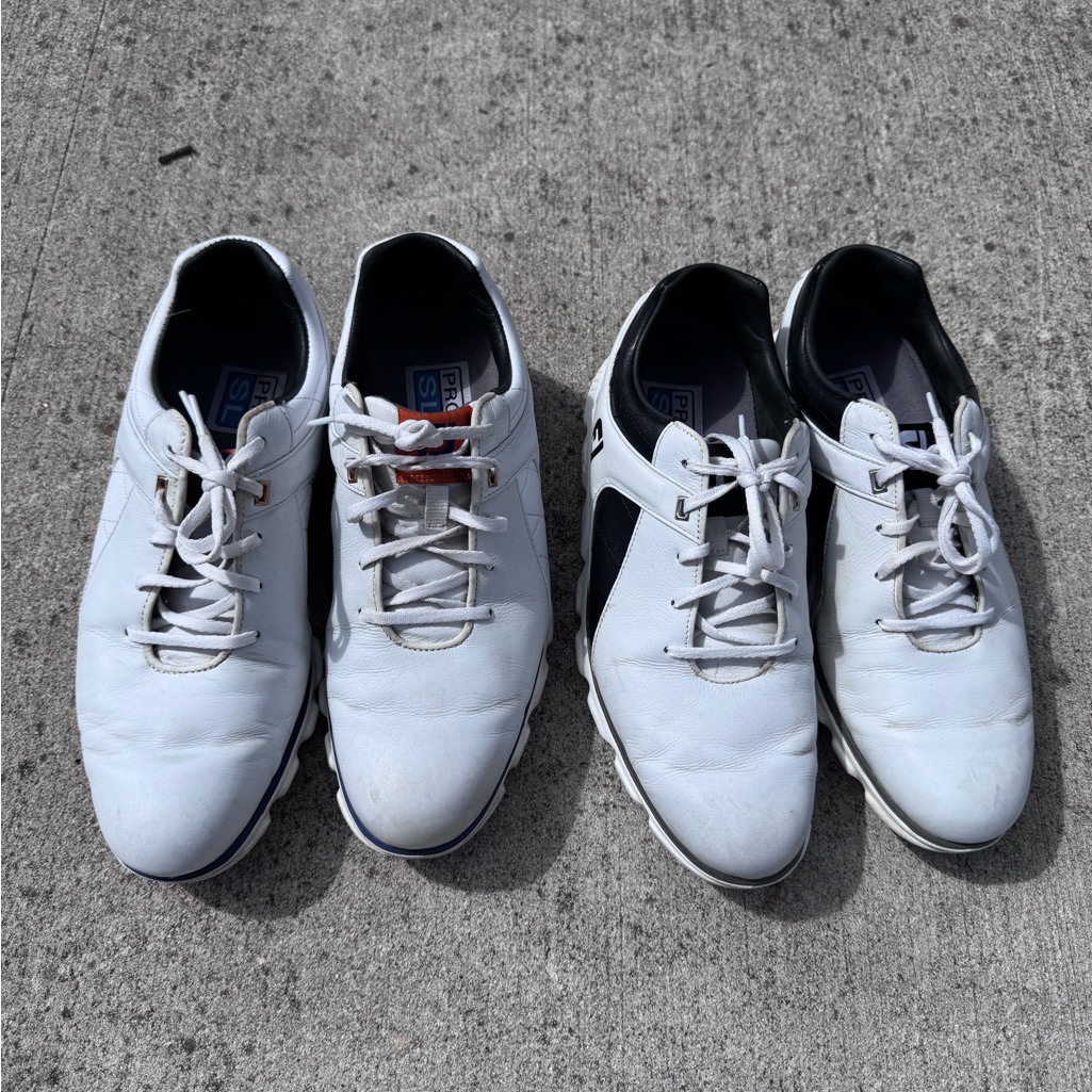 Two Pair Footjoy Pro Sl Golf Shoes 11.5